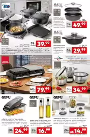 Porta Prospekt woche 43 Seite 5: RACLETTE-GRILL Spring €79,99, BRÄTER „OVAL“ €49,99