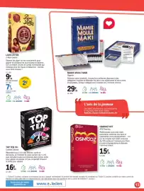 Catalogue E.Leclerc Espace Culturel | Le guide jeux de société page 13