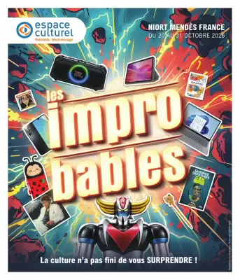 E.Leclerc Espace Culturel | Les Improbables (valable jusqu'au 31-10)