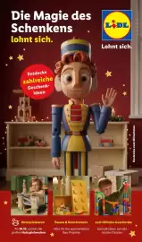 Lidl Prospekt Seite 1: Die Magie des Schenkens lohnt sich. Entdecke zahlreiche Geschenk- ideen LEGO LEGU LEGE 100 LEGO LEGO