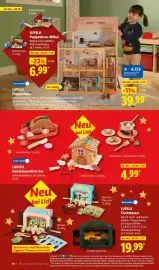 Lidl Prospekt Seite 10: LUPILU Holzlebensmittel-Set €4,99, LUPILU Puppenhaus-Möbel €6,99