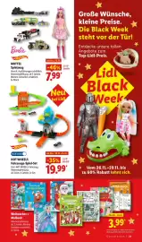 Lidl Prospekt Seite 21: HOT WHEELS Fahrzeuge-Spiel-Set €19,99, Barbie Hot Wheels Spielzeug €7,99