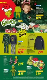 Lidl Prospekt Seite 34: Formkissen The Grinch €5,99, Kinder-Socken €2,99