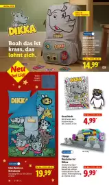 Lidl Prospekt Seite 38: DIKKA Kreativheft €4,99, Clippys Bausteine-Set Bühne €9,99