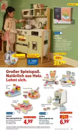 Lidl Prospekt Seite 9: LUPILU Küchenzubehör-Set €6,99, LUPILU Holz-Lebensmittel-Set €4,99