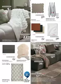Jysk Prospekt Seite 9: RYPESTARR Teppich €65,00, SANDARVE Geschirrtuch €4,00