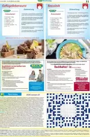 Mix Markt Prospekt woche 43 Seite 4: 19.10.2026 - 25.10.2026 Nr. 43 (936) Geflügelleberwurst Zubereitung MIX Zeitung Markt