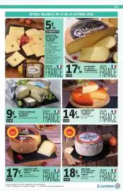 Catalogue E.Leclerc | Nos promos du moment page 25: ONETIK ARDI GASNA €18,99, Gérentes Tomme de Montagne €9,99