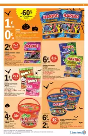 Catalogue E.Leclerc | Nos promos du moment page 3: HARIBO Dragibus Bouuuuh €2,19, BOOL'S €1,59