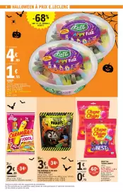 Catalogue E.Leclerc | Nos promos du moment page 4: Chupa Chups Sucettes €0,73, TÊTES BRÛLÉES €3,83