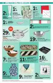 Catalogue E.Leclerc | Nos promos du moment page 68: PLATEAU OVALE EN BOIS DE MANGUIER €11,99