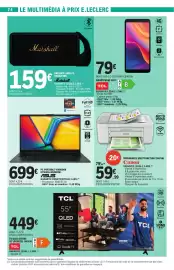 Catalogue E.Leclerc | Nos promos du moment page 74: ASUS Vivobook €699,00, TCL SMARTPHONE 501 €79,00