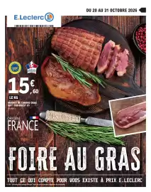 Catalogue E.Leclerc | FOIRE AU GRAS 2 page 1
