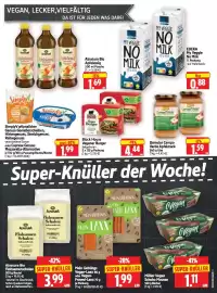 Edeka Herkules Prospekt woche 43 Seite 11: Demeter Campo Verde Apfelmark €1,59, Block House Veganer Burger €4,44