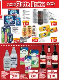 Edeka Herkules Prospekt woche 43 Seite 13: Württemberger Wein €3,00, Caldener Mineralwasser Classic oder Medium €2,00