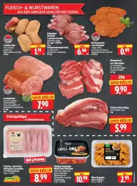 Edeka Herkules Prospekt woche 43 Seite 2: Cordon bleu vom Schwein €1,19, Schweinekotelett Stiel €6,66