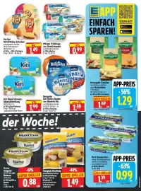 Edeka Herkules Prospekt woche 43 Seite 7: Bergader Der Kleine Runde oder Bavaria Blu €1,59