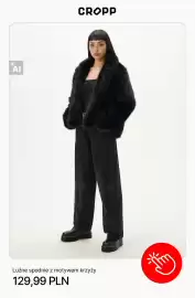 Cropp gazetka tydzień 42 Strona 5: Luźne spodnie z motywem krzyży Cropp €129,99