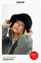 Cropp gazetka tydzień 42 Strona 7: Czarny futrzany kapelusz Cropp €59,99