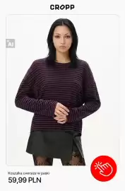 Cropp gazetka tydzień 42 Strona 8: Koszulka oversize w paski Cropp €59,99