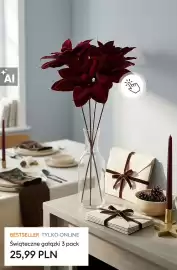 Sinsay gazetka tydzień 42 Strona 4: Świąteczne gałązki 3-pak €25,99