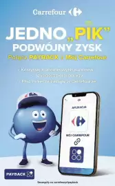 Carrefour Market gazetka tydzień 43 Strona 9: Carrefour H JEDNO, PIK❞ PODWÓJNY ZYSK Połącz PAYBACK z Mój Carrefour ✓