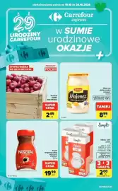 Carrefour Express gazetka tydzień 43 Strona 1: Polskie jabłka Red Prince €2,49, Mleko UHT Simpl 3,2% €2,00