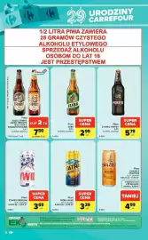 Carrefour Express gazetka tydzień 43 Strona 6: Piwo Tatra Jasne €3,29