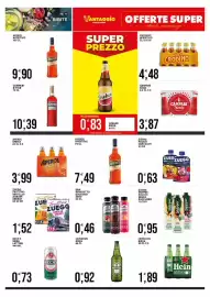 Volantino Vantaggio Cash&Carry Pagina 40: Aperol Spritz €3,99, San Benedetto Succoso Zero €0,46
