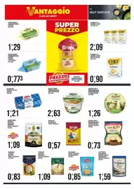 Volantino Vantaggio Cash&Carry Pagina 7: Galbani grattugiato grangusto €0,85, Galbani Santa Lucia burro classico €1,21