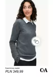 C&A gazetka tydzień 43 Strona 13: Kaszmirowy sweter C & A €349,99
