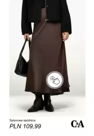C&A gazetka tydzień 43 Strona 3: Satynowa spódnica C & A €109,99