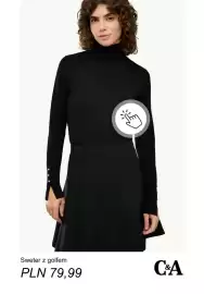 C&A gazetka tydzień 43 Strona 6: Sweter z golfem C & A €79,99