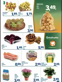 Volantino Orizzonte Supermercati Pagina 5: Pere Conference €1,89, Melinda Golden €1,79