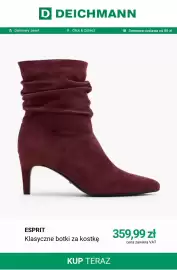 Deichmann gazetka tydzień 43 Strona 13: ESPRIT Klasyczne botki za kostkę €359,99