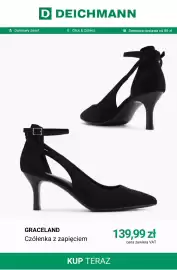 Deichmann gazetka tydzień 43 Strona 5: Czółenka z zapięciem Graceland €139,99