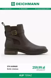 Deichmann gazetka tydzień 43 Strona 7: 5TH AVENUE Botki chelsea €259,99