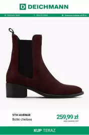 Deichmann gazetka tydzień 43 Strona 9: 5TH AVENUE Botki chelsea €259,99