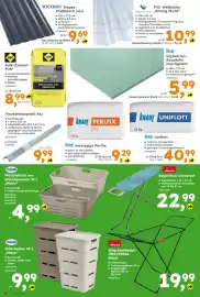 Globus Baumarkt Prospekt woche 43 Seite 8: WECKMAN Trapez-Profilblech mini €9,69, PVC-Wellplatte "Strong 76/18" €10,99