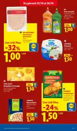 Volantino Lidl settimana 43 Pagina 11: Carosio Riso parboiled €1,50, Dal Salumiere Mortadella al peperoncino €1,00