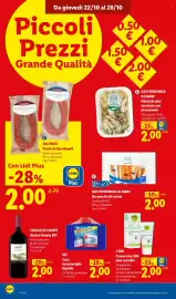 Volantino Lidl settimana 43 Pagina 12: CIEN Crema viso 24H aloe vera Bio €2,00, CASALE AI CAMPI Merlot Veneto IGT €2,00