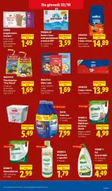 Volantino Lidl settimana 43 Pagina 17: WINNI’S Detersivo liquido per lavatrice Pouch €4,99, WINNI'S Ammorbidente €2,99