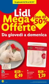 Volantino Lidl | Piccoli Prezzi Pagina 2: Quarto posteriore di pollo €6,49, Dal Salumiere Petto di pollo €1,29
