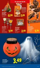 Volantino Lidl settimana 43 Pagina 25: Halloween Marshmallow €1,49, HALLOWEEN Cioccolatini di Halloween al latte €2,49