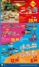 Volantino Lidl settimana 43 Pagina 30: LUPILU Pista in legno luna park o cantiere €29,99