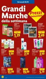 Volantino Lidl settimana 43 Pagina 48: ORAL-B Testina spazzolino €13,99, Fiorentini SI&NO Triangolini Bio €1,29