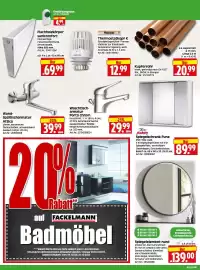 Herkules Baumarkt Prospekt woche 43 Seite 10: Jokey Spiegelschrank Funa €89,99, Waschtischarmatur Porto chrom €29,99