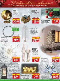 Herkules Baumarkt Prospekt woche 43 Seite 3: Christbaumkugeln €1,99, LED-Lichterkette €2,49