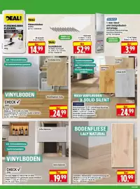 Herkules Baumarkt Prospekt woche 43 Seite 4: RIGID VINYLBODEN V-SOLID SILENT €24,99, BODENFLIESE LALY NATURAL €10,99