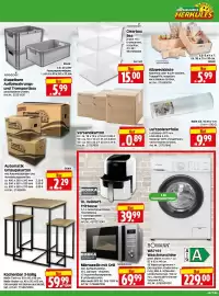 Herkules Baumarkt Prospekt woche 43 Seite 7: Luftpolsterfolie €9,99, Keeeper Stapelbare Aufbewahrungs- und Transportbox €5,99